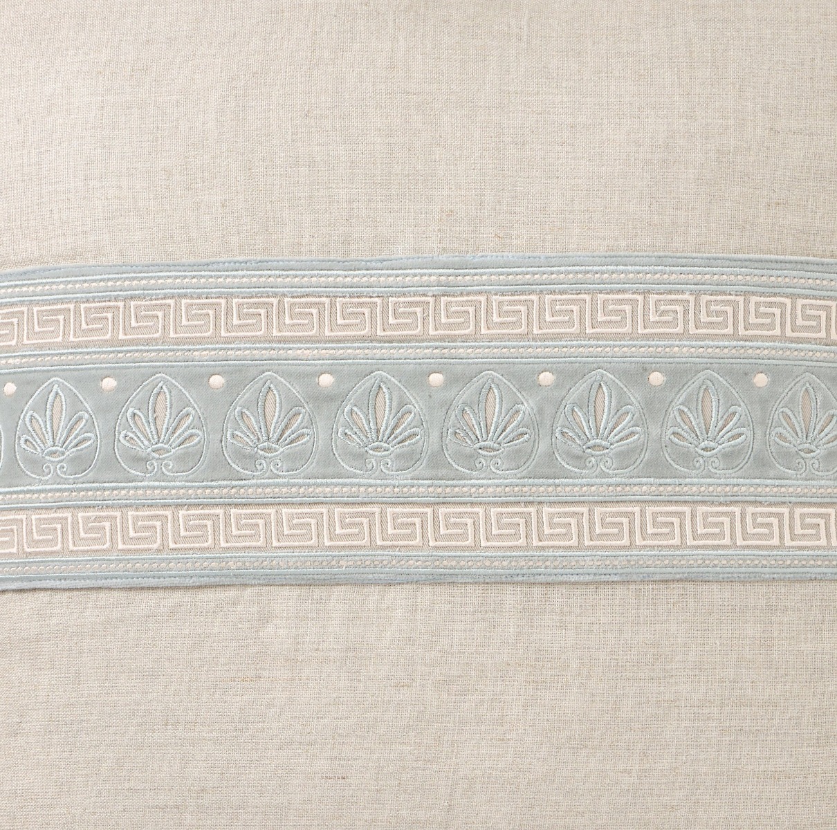 Athena Linen Palm Cushion 50x50cm (RRP $153.78) - Image 2