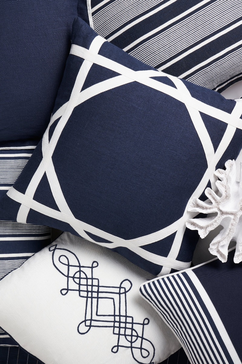 Linen Cape Cod Cushion 50x50cm (RRP $89) - Image 2