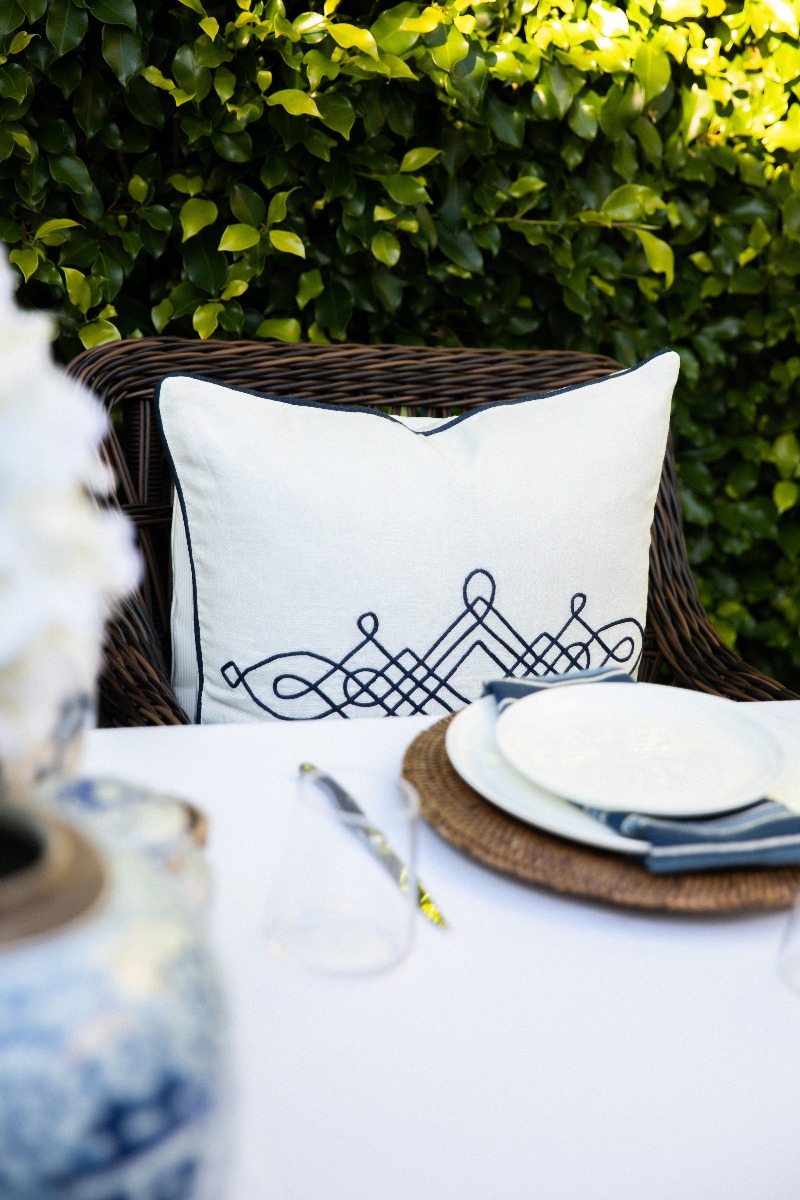Linen Cape Cod Cushion 50x50cm (RRP $89) - Image 3