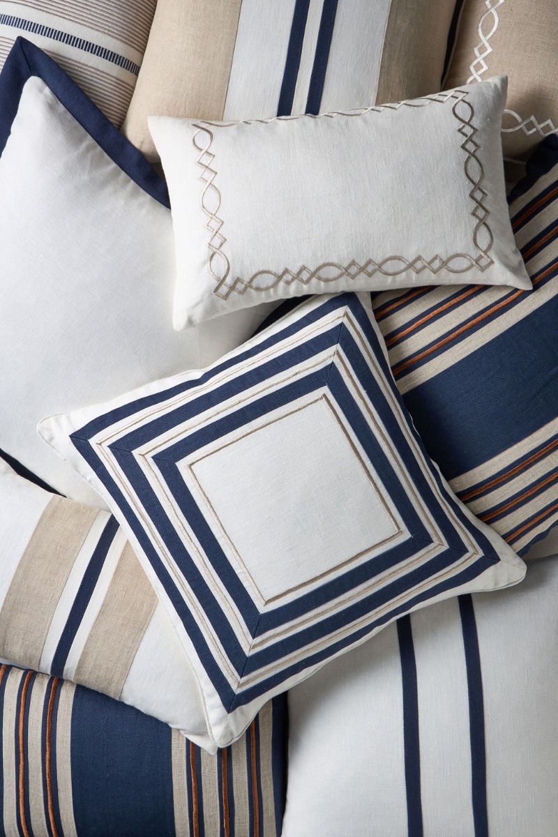 Linen Charleston Cushion 30x50cm (RRP $99) - Image 2