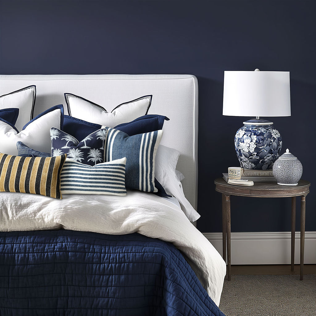 Rhode Island Stripe Cushion 30x50cm (RRP $109) - Image 2