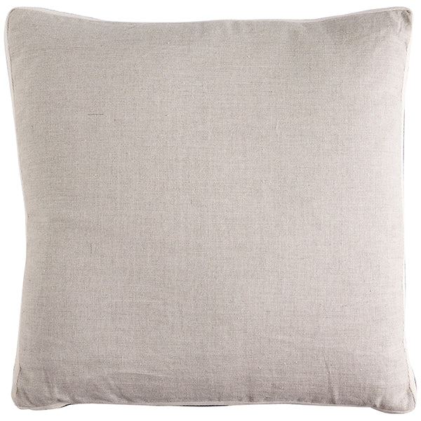 Linen Kensington Edge Cushion 50x50cm (RRP $89)