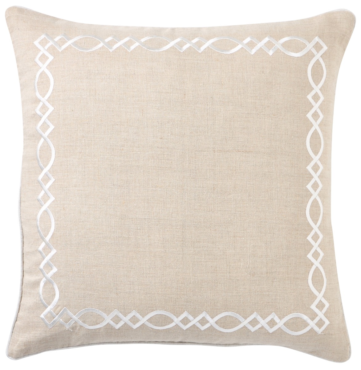 Linen Catalina Sand Cushion 50x50cm (RRP $99)