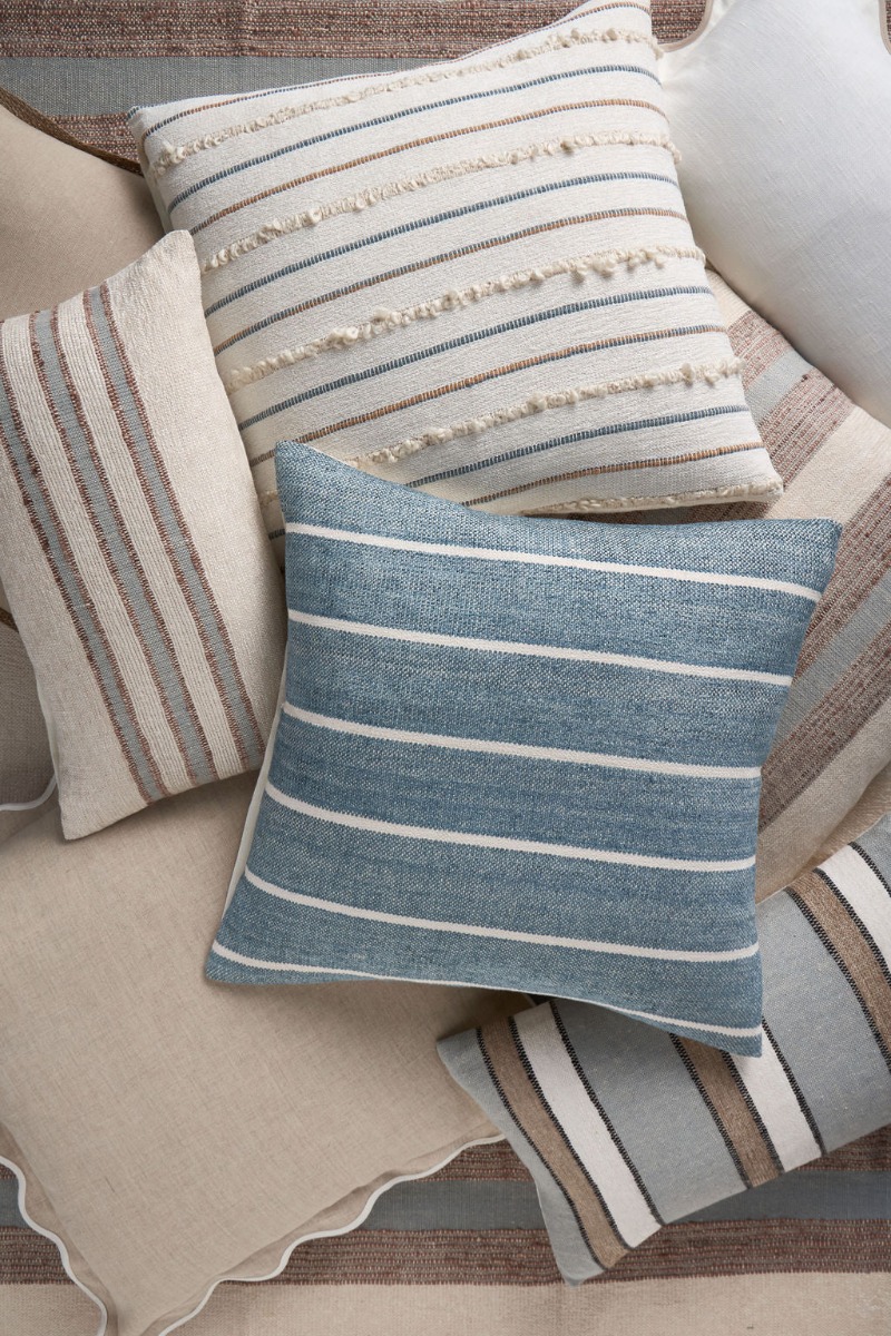 Portsea Stripe Cushion 30x50cm (RRP $99) - Image 2