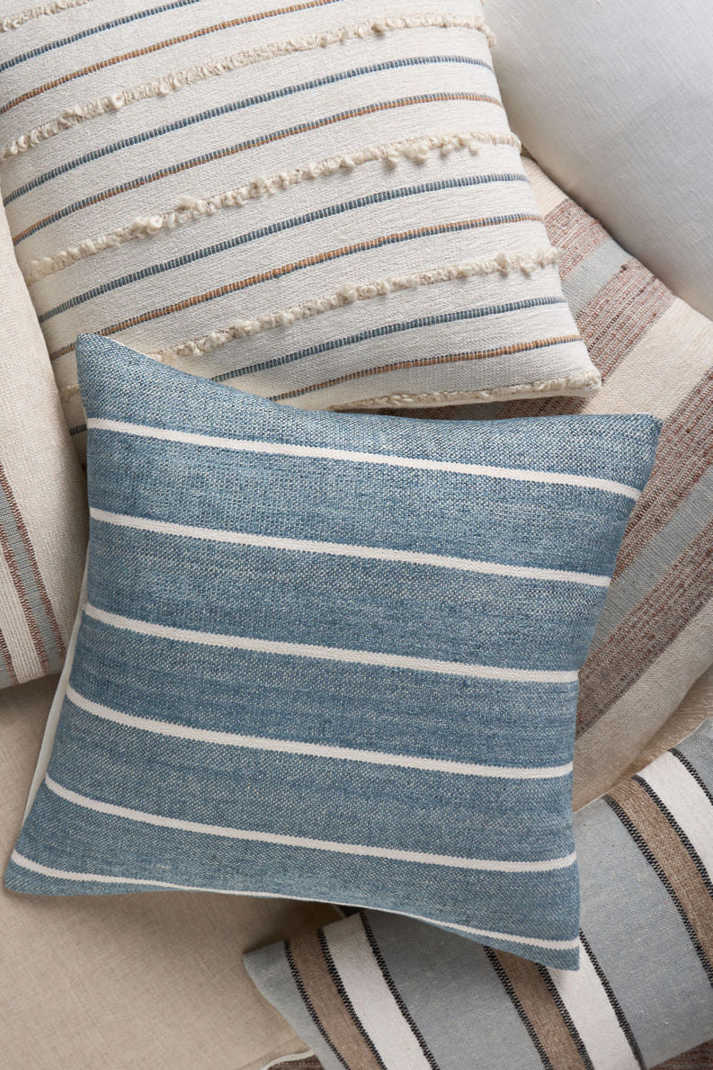 Portsea Stripe Throw Cushion 130x170cm (RRP $199) - Image 2
