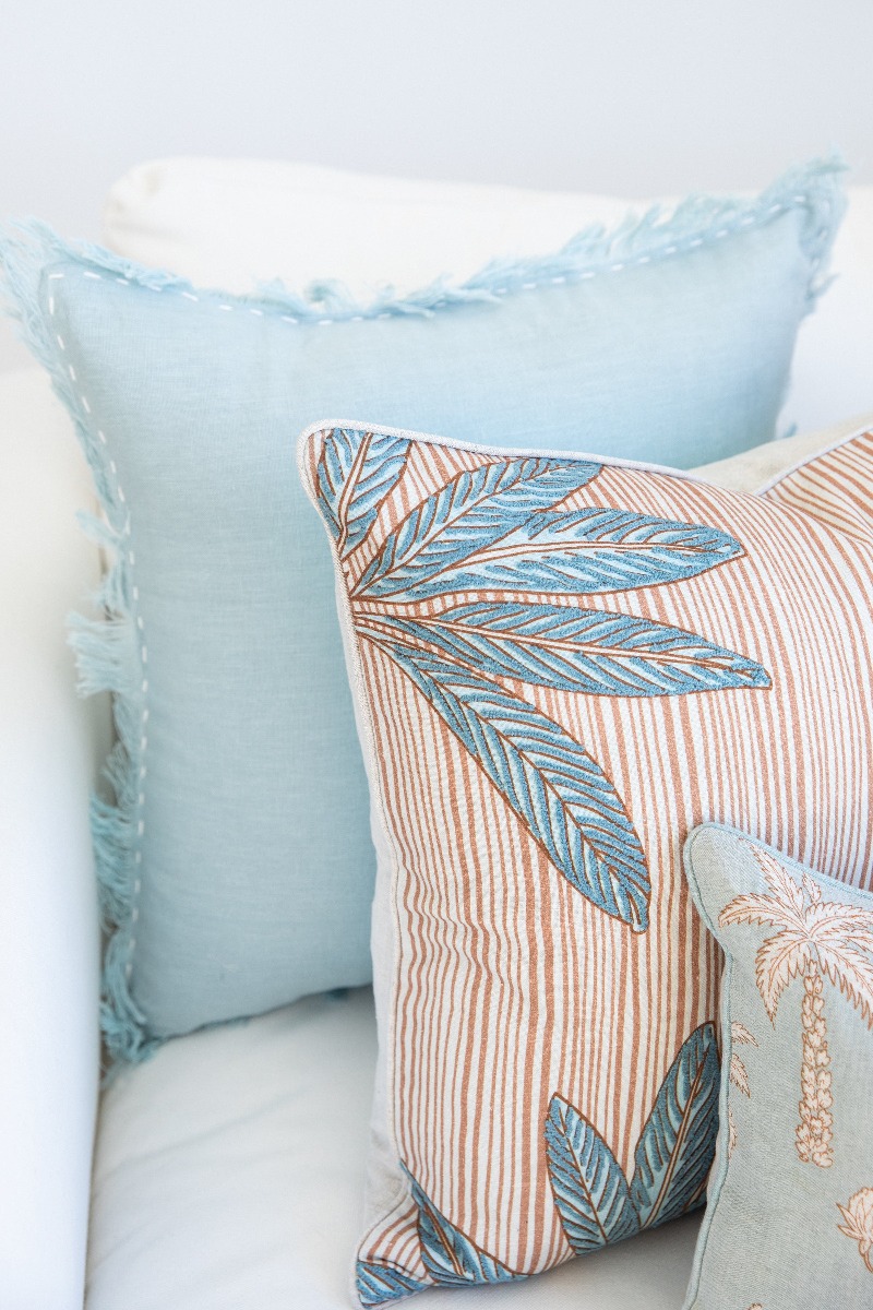 Leafy Cabana Cushion 50x50cm (RRP $119) - Image 2