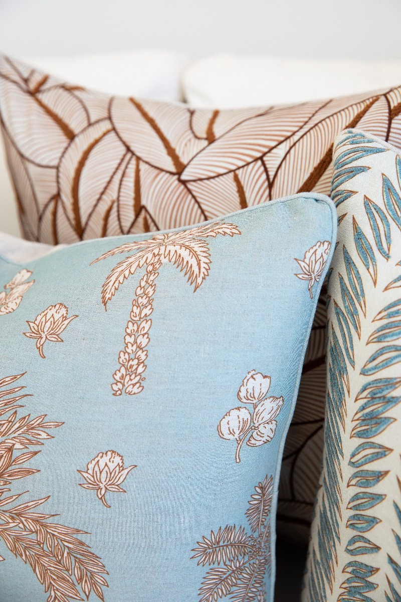 St Lucia Palm Cushion 50x50cm (RRP $119) - Image 2
