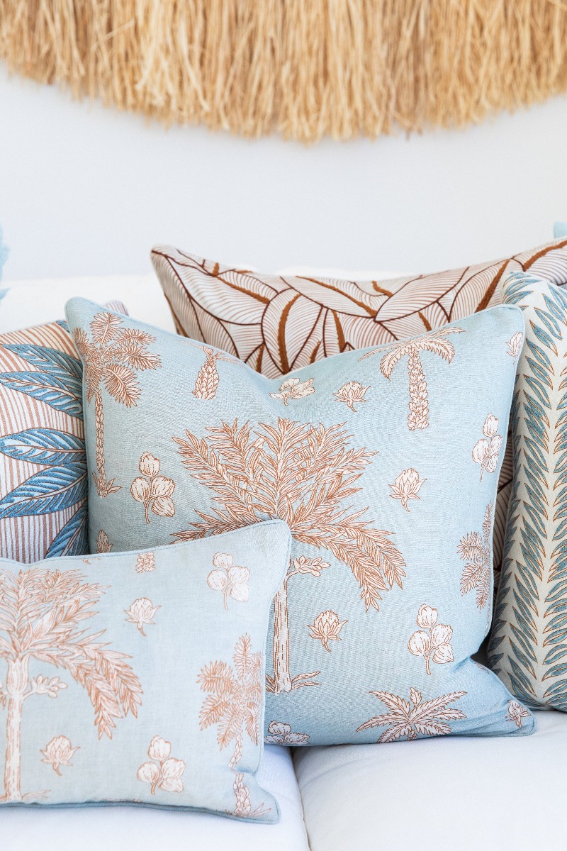 St Lucia Palm Cushion 50x50cm (RRP $119) - Image 4