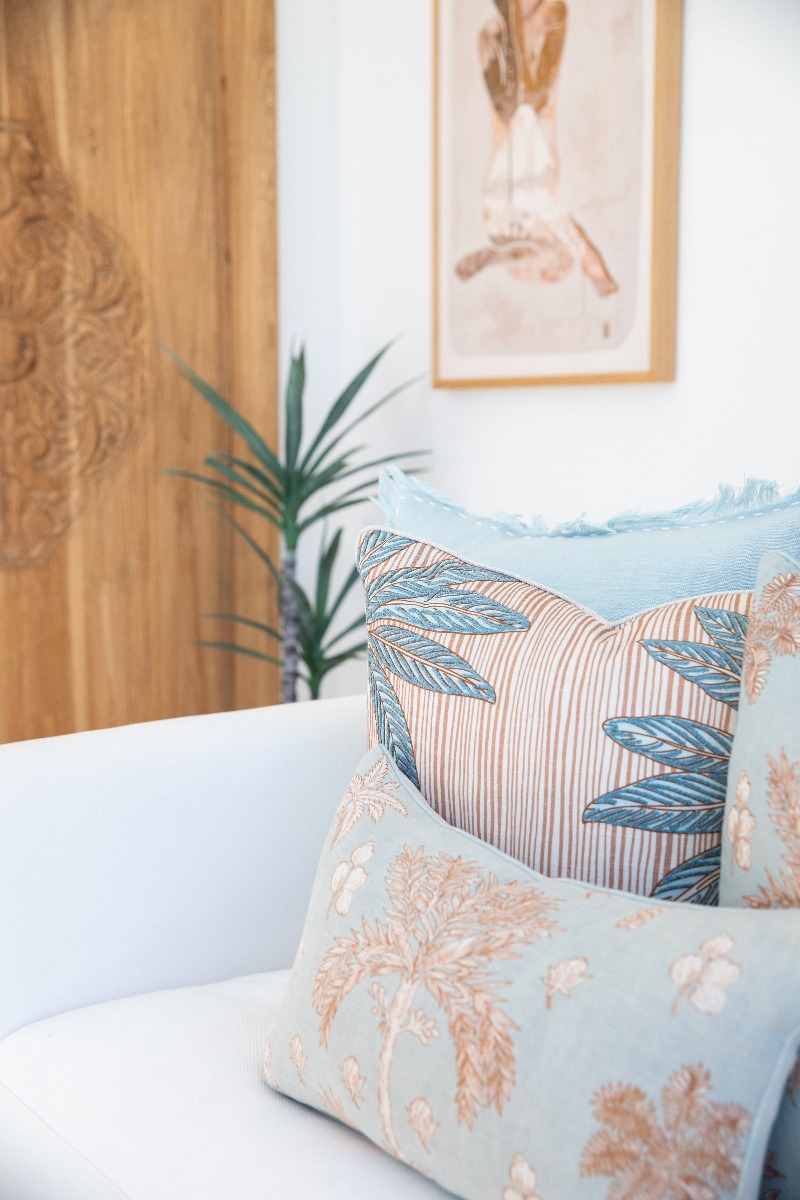 St Lucia Palm Cushion 30x50cm (RRP $99) - Image 3