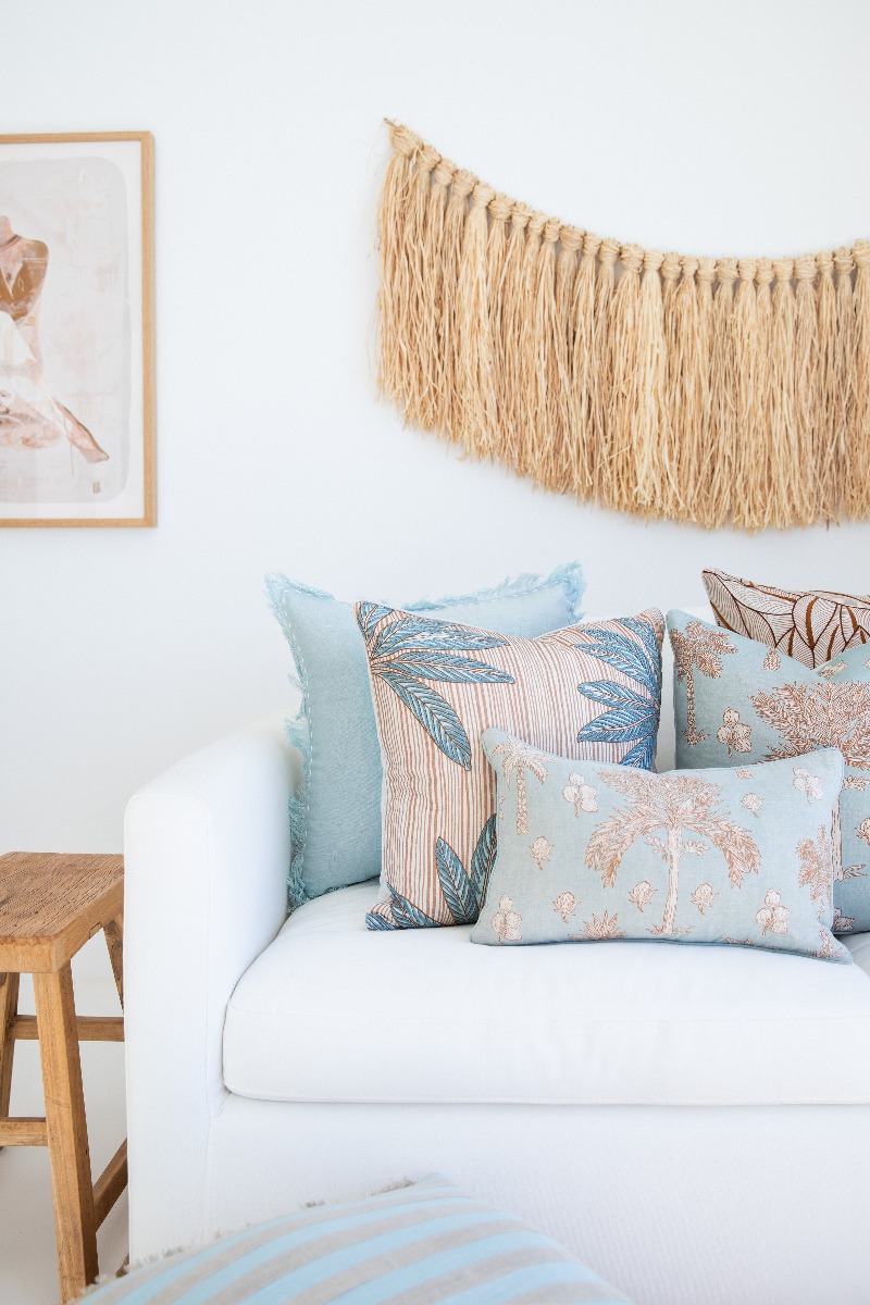 St Lucia Palm Cushion 30x50cm (RRP $99) - Image 4