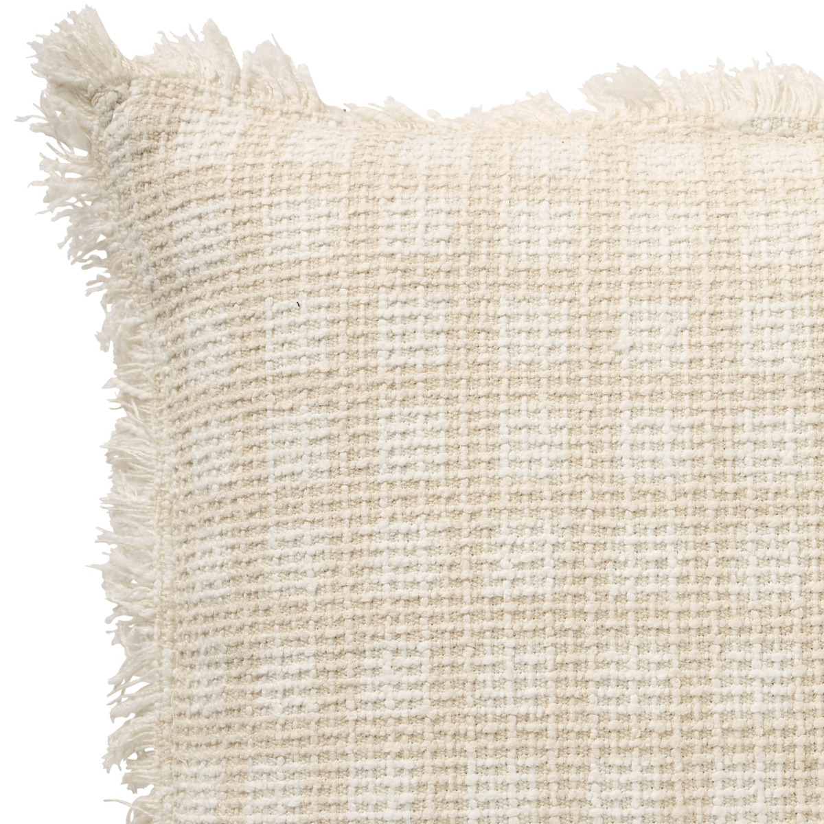 Coco Tweed Sand Cushion 50x50cm (RRP $99) - Image 2