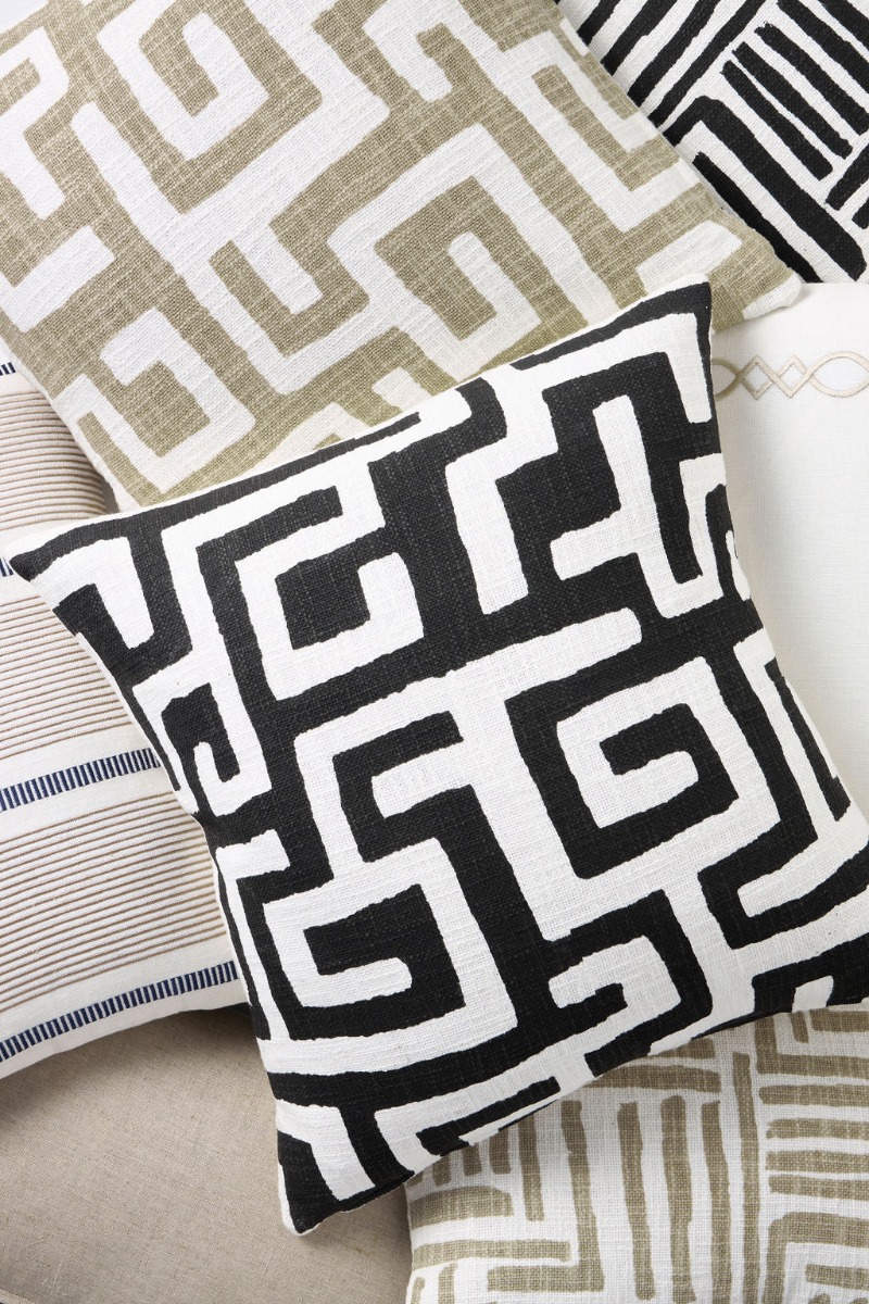 Maya Black Cushion 50x50cm (RRP $79) - Image 2