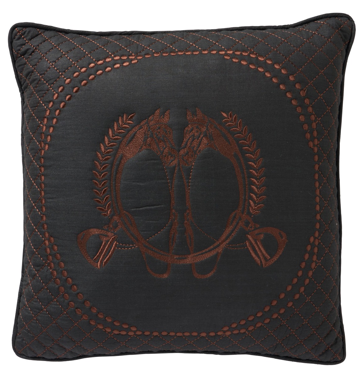 Cheval Noir Cushion 50x50cm (RRP $153.78)