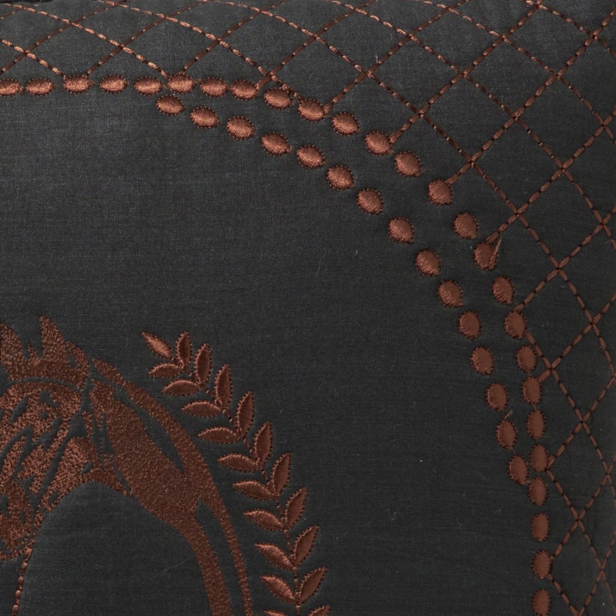 Cheval Noir Cushion 50x50cm (RRP $153.78) - Image 4