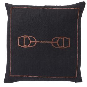wp-image-tigress-50588.jpg Equestrian Luxe Noir Cushion 50x50cm (RRP $131.78)