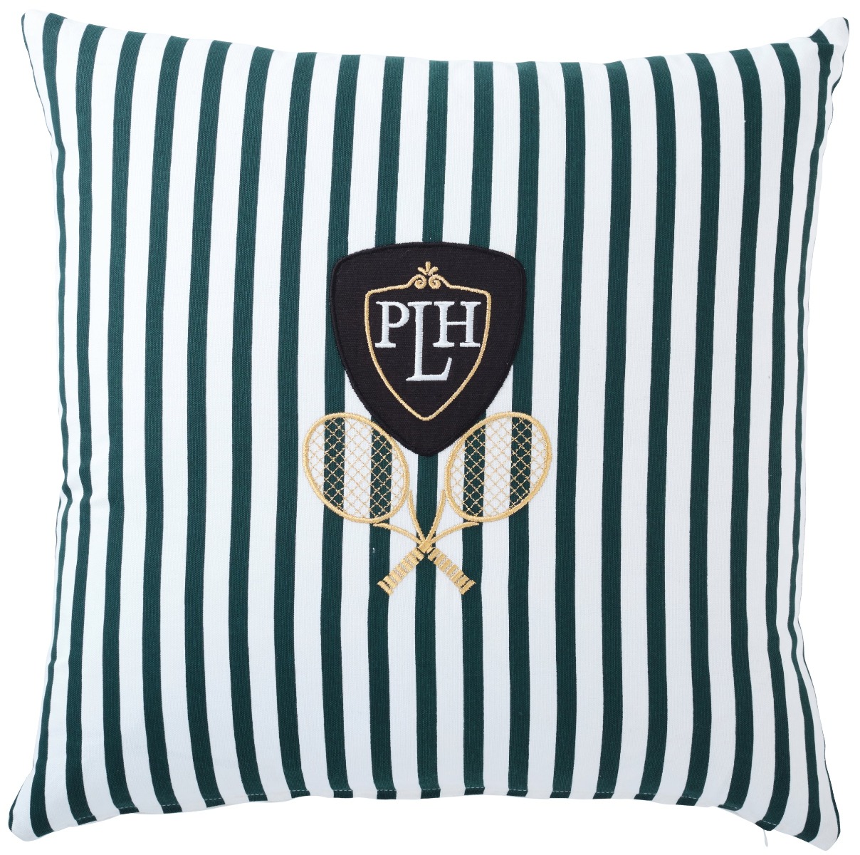 Paloma Tennis Stripes Cushion 55x55cm (RRP $79)