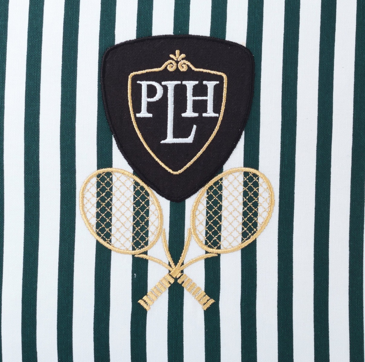Paloma Tennis Stripes Cushion 55x55cm (RRP $79) - Image 2