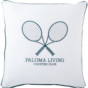 Paloma Tennis Club Cushion 50x50cm (RRP $79)