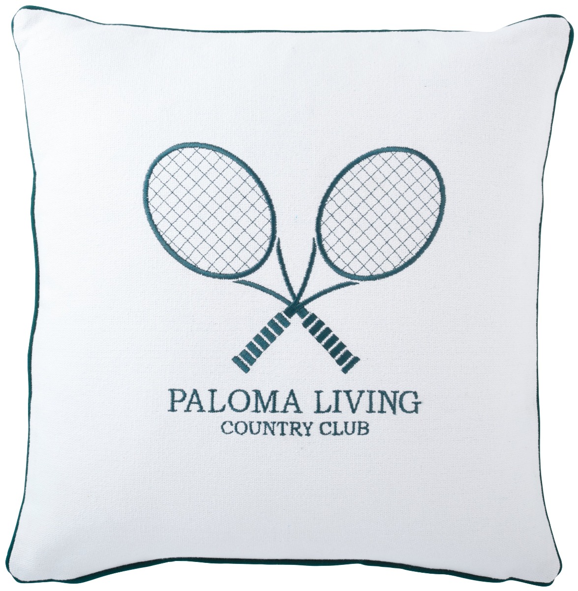 Paloma Tennis Club Cushion 50x50cm (RRP $79)