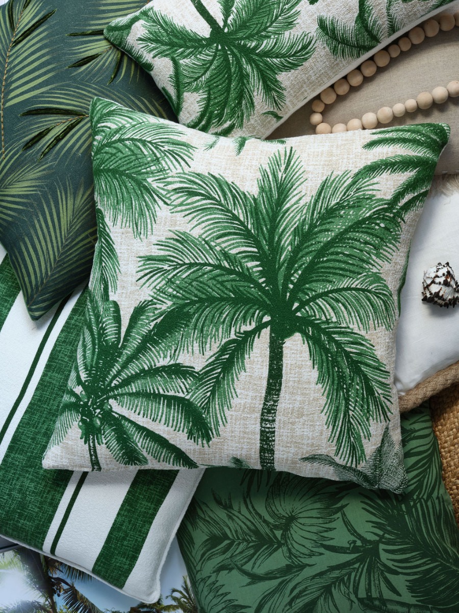Palmy Oasis Cushion 55x55cm (RRP $79) - Image 2