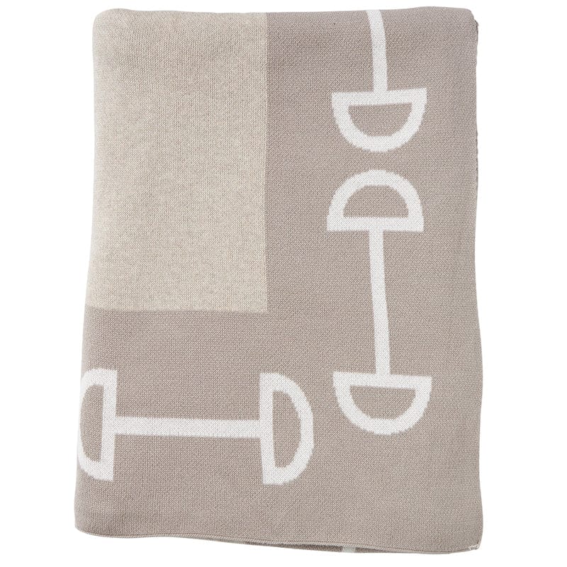 Equine Luxe Throw Beige Cushion 130x170cm (RRP $115.50)