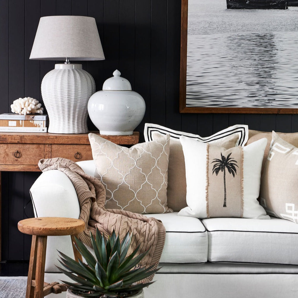 Havana Palm Cushion 50x50cm (RRP $79) - Image 3