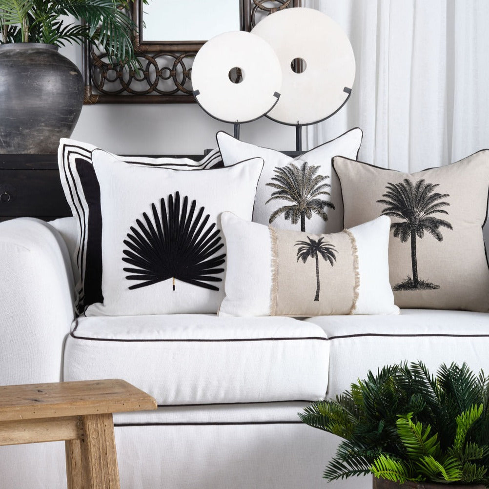 Havana Palm Cushion 30x50cm (RRP $69) - Image 2