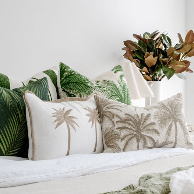 Sand Dune Palms Cushion 30x50cm (RRP $69) - Image 2