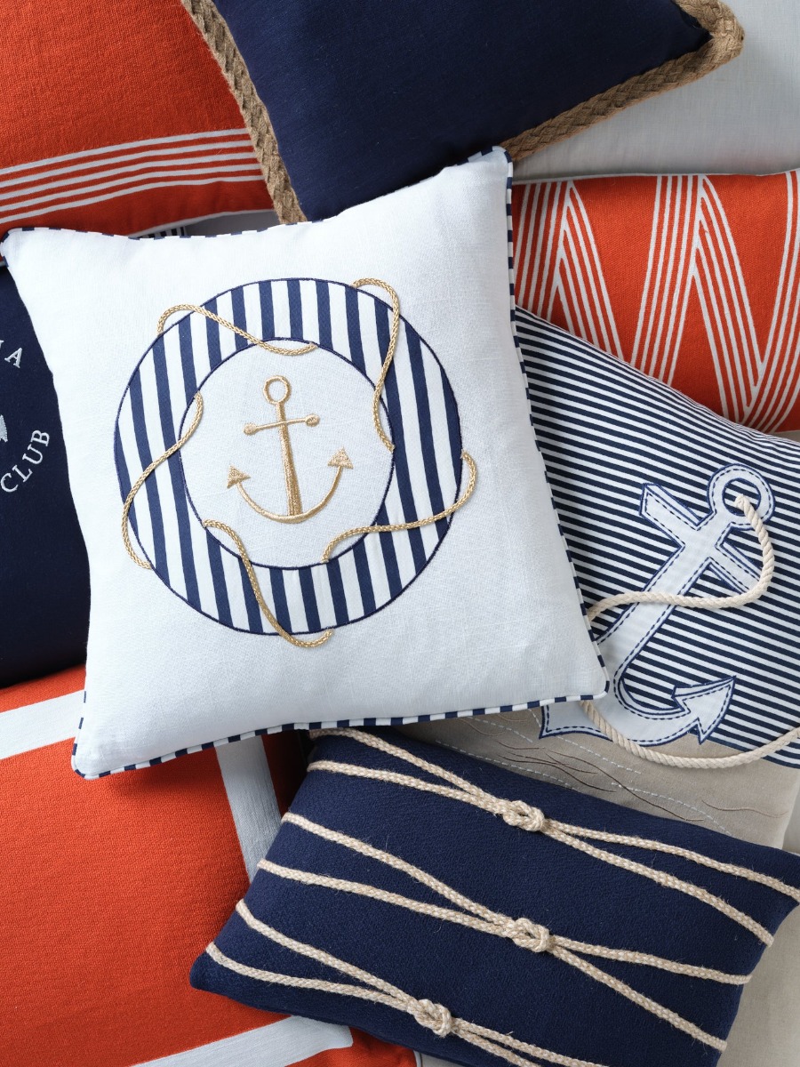 Montauk Anchor Cushion 50x50cm (RRP $79) - Image 2