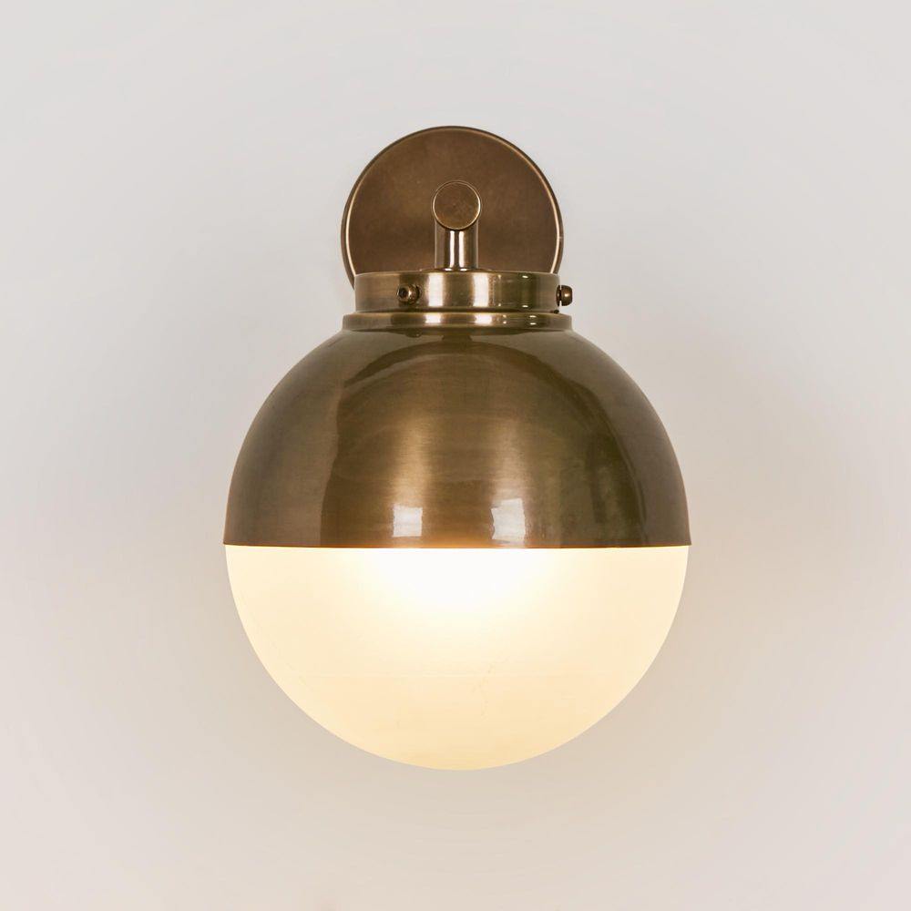 Carrington Outdoor Wall Light Antique Brass (RRP $550) - Image 2