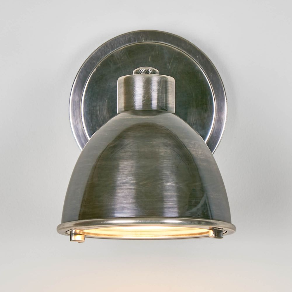 Panama Outdoor Wall Light Antique Silver (RRP $415.80) - Image 2