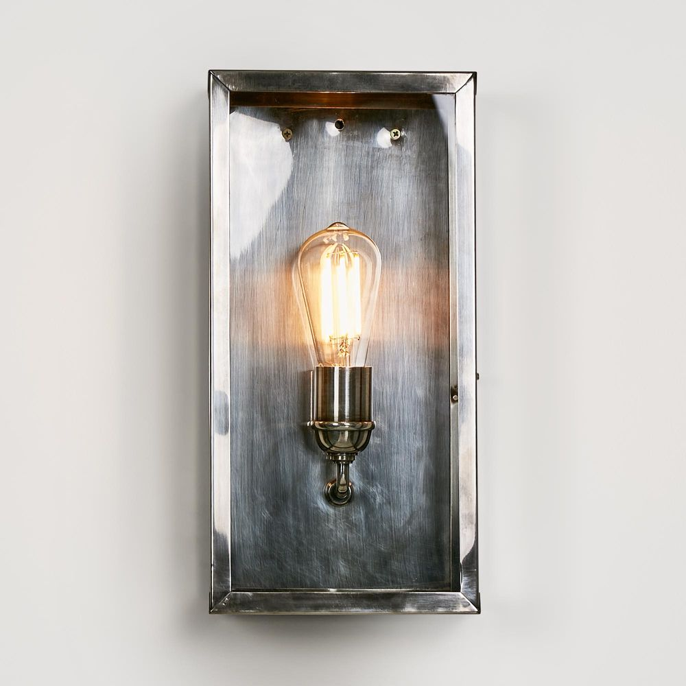 Goodman Outdoor Light Wall Light Antique Silver (RRP $649) - Image 3