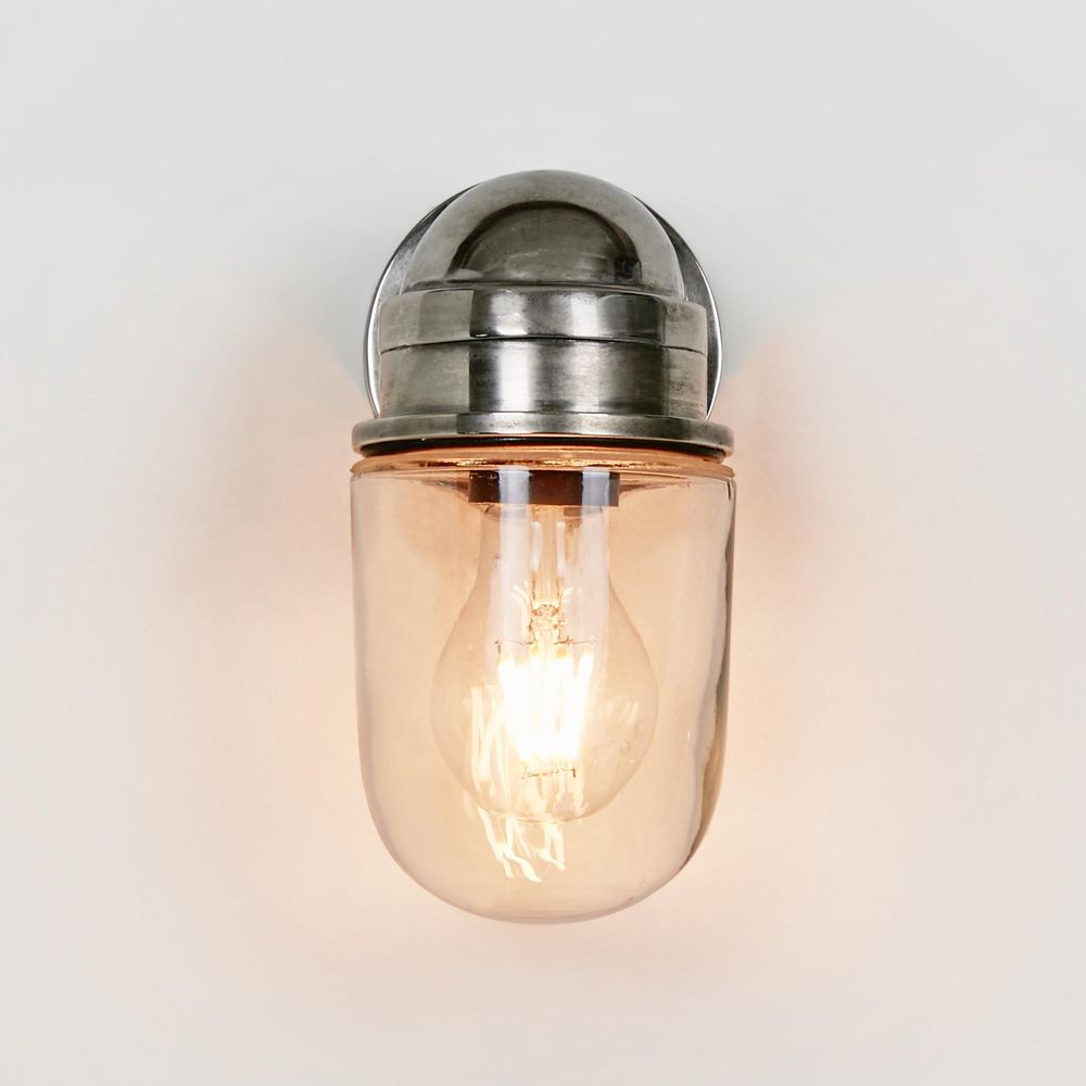Nautical Outdoor Wall Light Silver (RRP $396) - Image 3