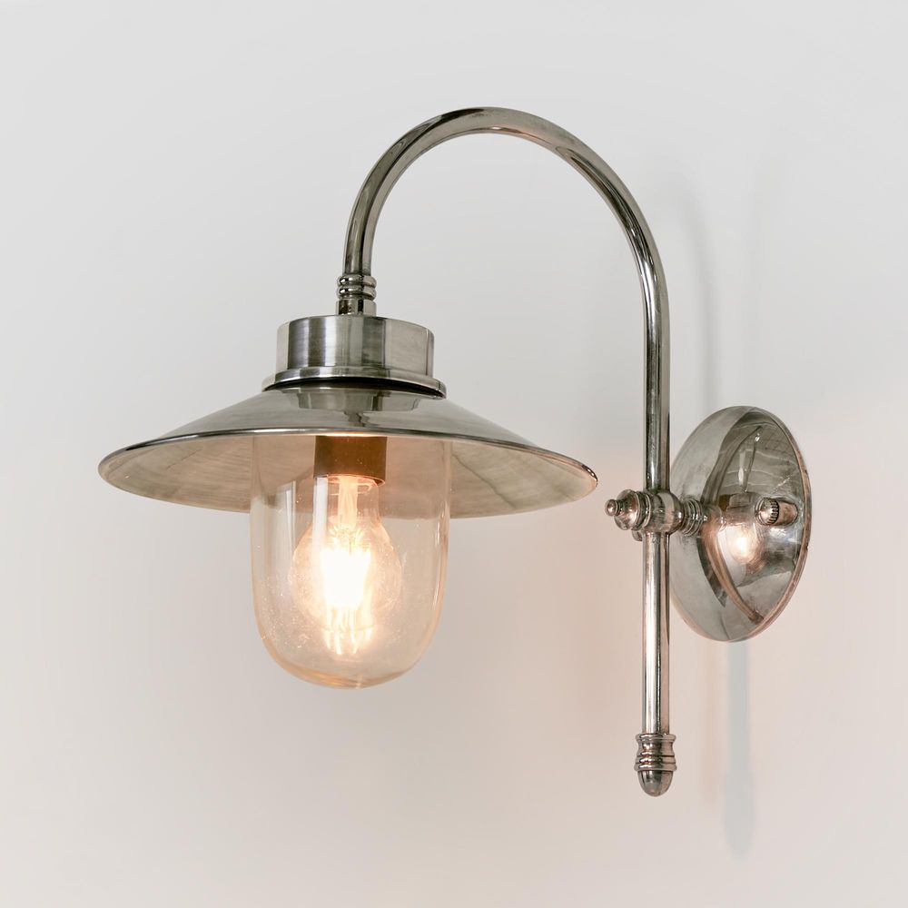 Legacy Outdoor Wall Light Antique Silver (RRP $635.80)