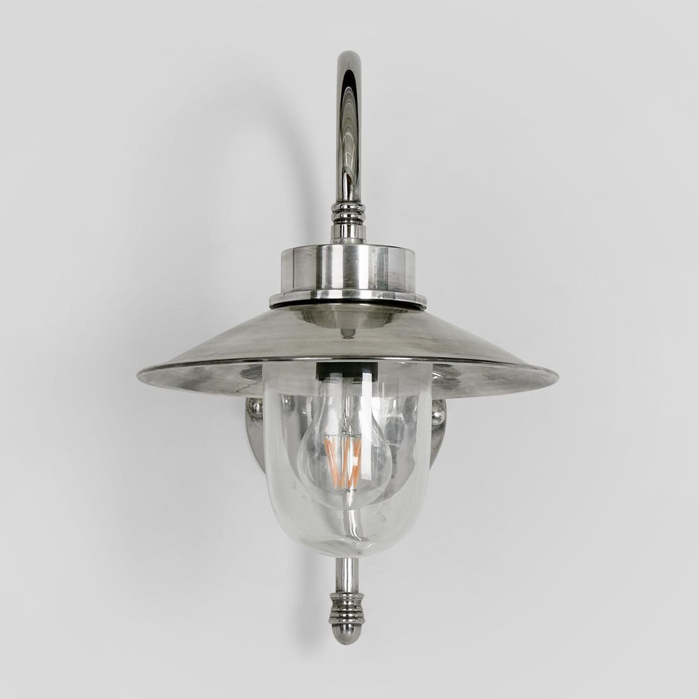 Legacy Outdoor Wall Light Antique Silver (RRP $635.80) - Image 2