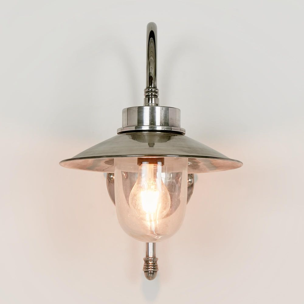 Legacy Outdoor Wall Light Antique Silver (RRP $635.80) - Image 3