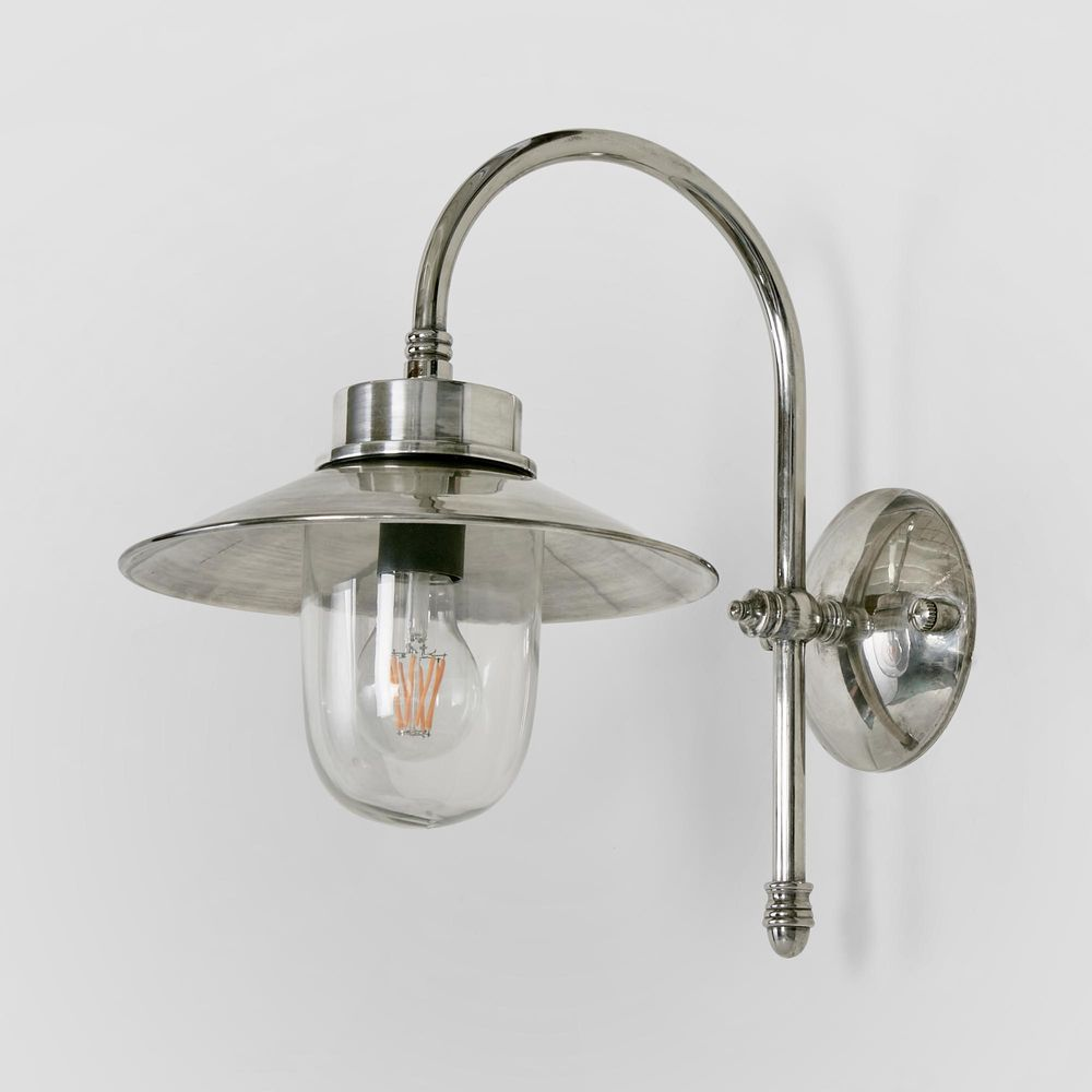 Legacy Outdoor Wall Light Antique Silver (RRP $635.80) - Image 4