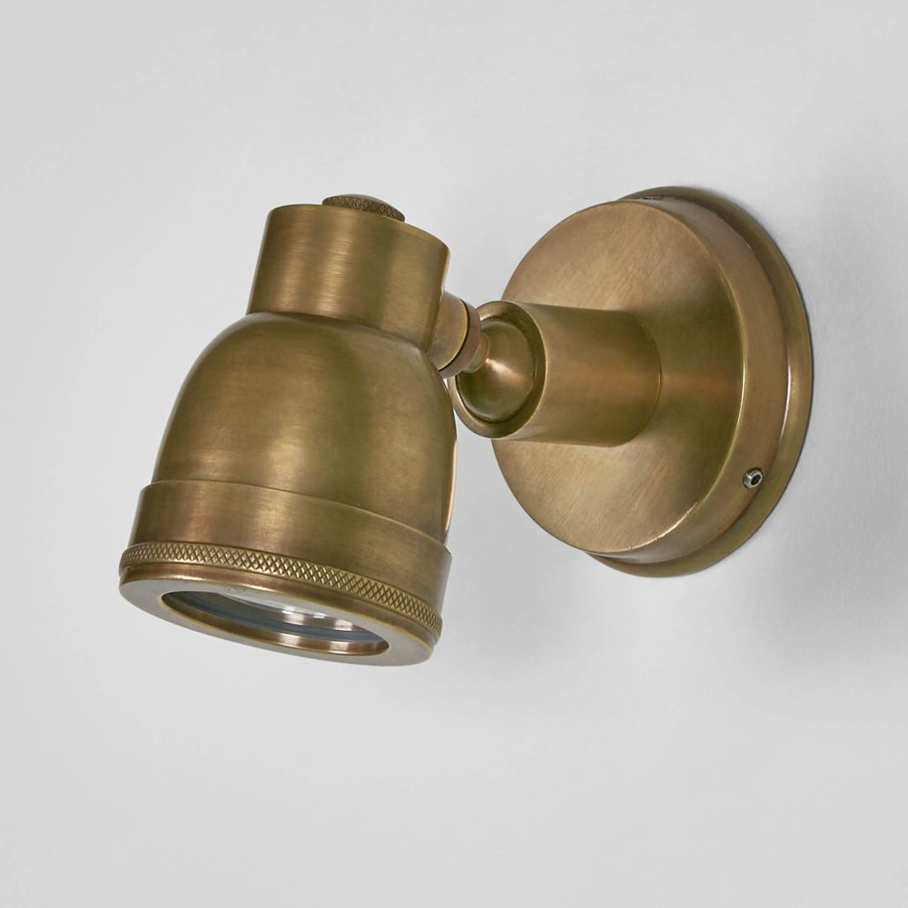 Pasco Outdoor Wall Light Antique Brass (RRP $330) - Image 3
