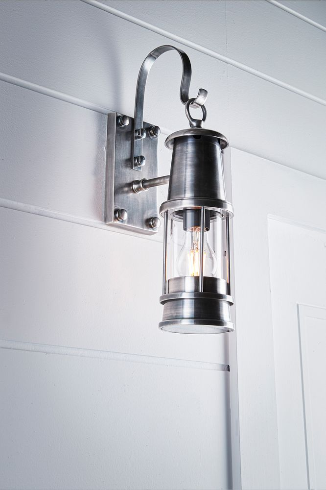 Liberty Outdoor Wall Light Antique Silver (RRP $869) - Image 2