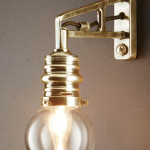Carlton Outdoor Wall Light Antique Brass (RRP $340)