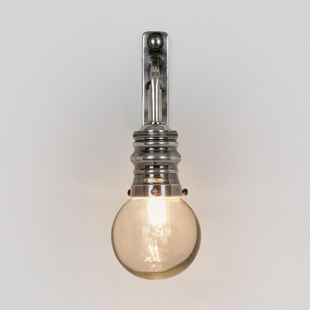Carlton Outdoor Wall Light Silver (RRP $340) - Image 3