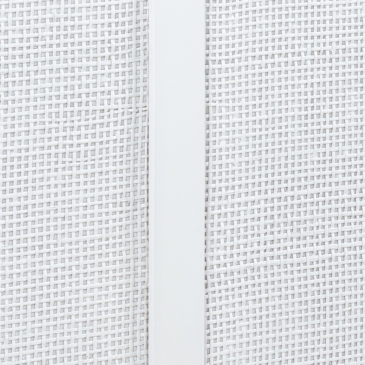 Santorini Hamptons Timber/Rattan Double Bed White, W 146cm D 199cm H 130cm (RRP $1799) - Image 2