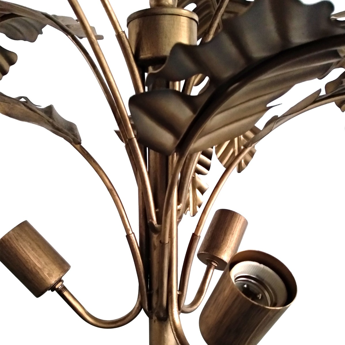 Azalea Floor Lamp Gold, L 87cm W 95cm H 173cm (RRP $549) - Image 2