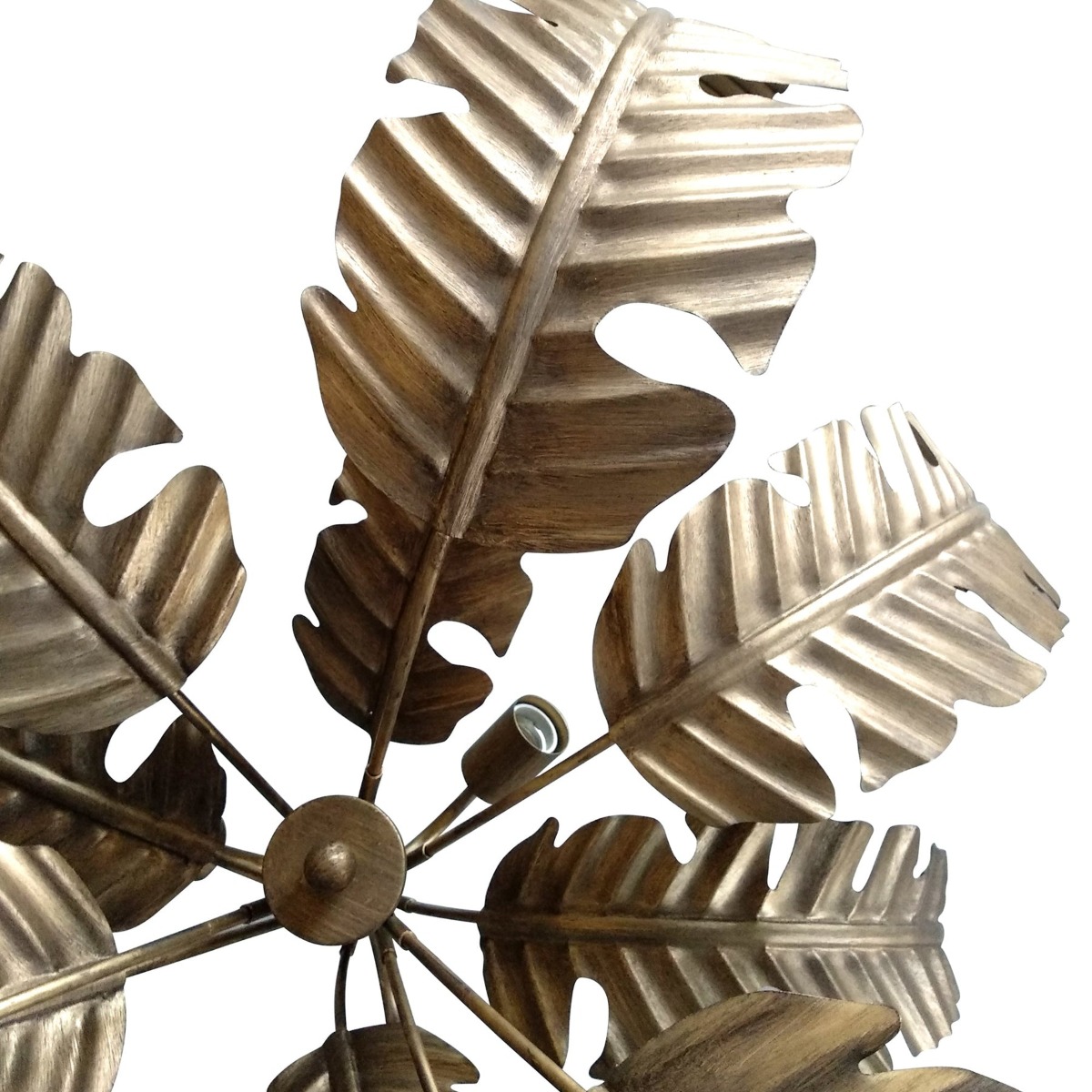 Azalea Floor Lamp Gold, L 87cm W 95cm H 173cm (RRP $549) - Image 4