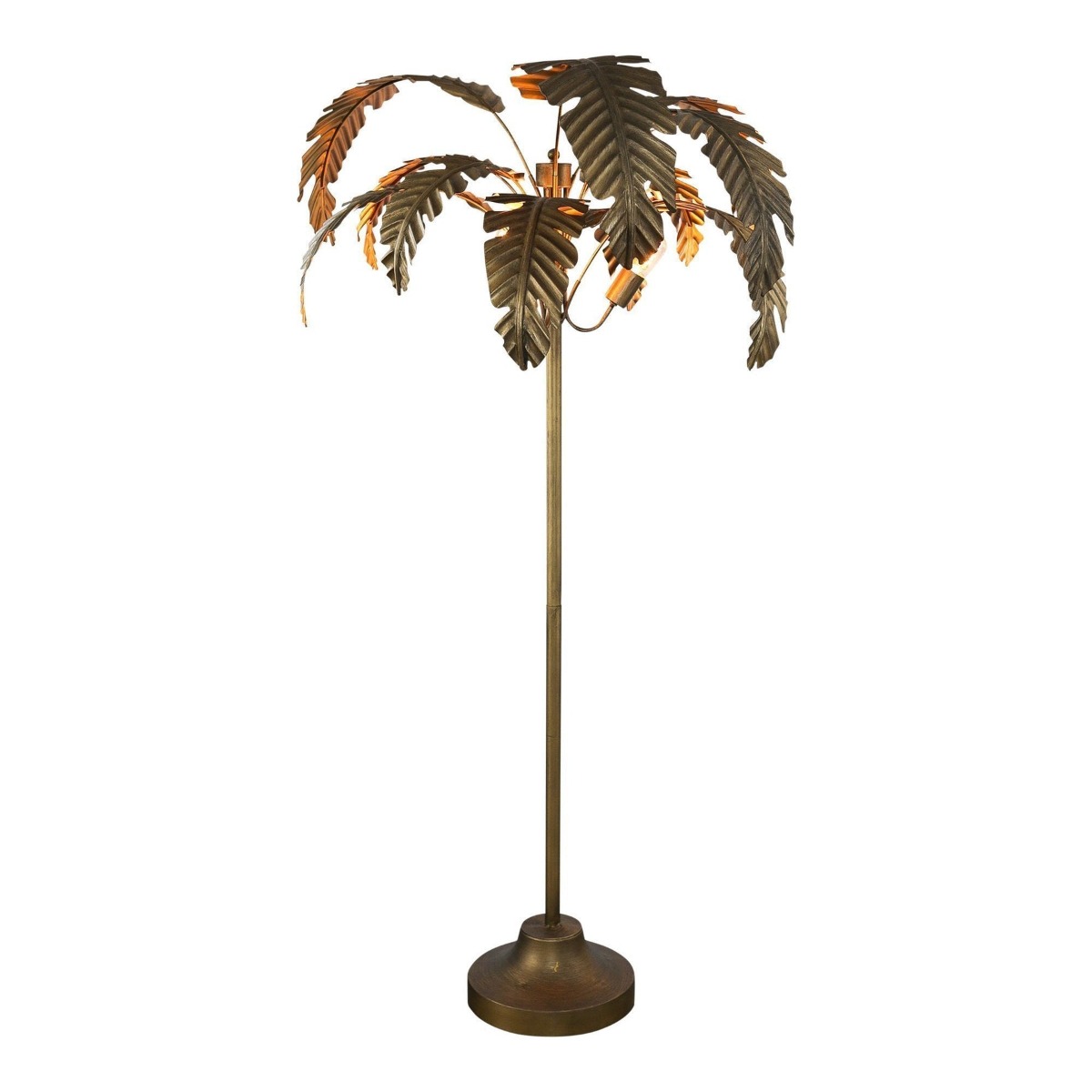 Azalea Floor Lamp Gold, L 87cm W 95cm H 173cm (RRP $549) - Image 11