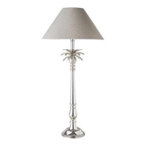 wp-image-tigress-51237.jpg Nickel Pineapple Lamp 40/16 Natural Shade - Lamp Base & Shade (RRP $429)