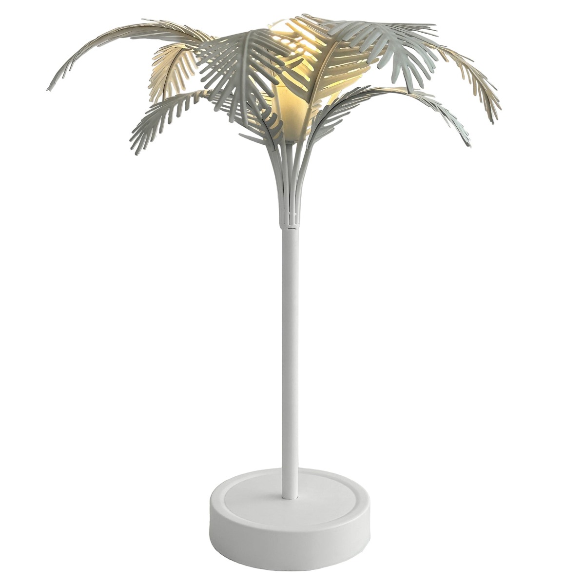 Azalea Table Lamp in White, W50cm D46cm H71cm (RRP $249) - Image 2