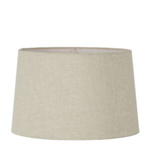 Linen Drum Lamp Shade XL Light Natural (RRP $129)