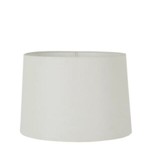 Linen Drum Lamp Shade Large Ivory (RRP $149)