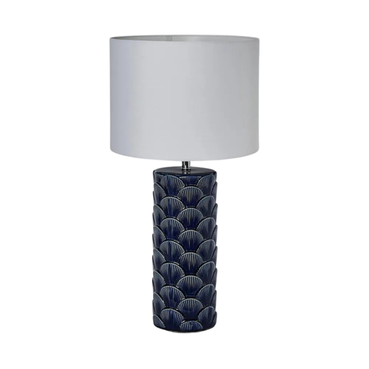 Fan Shell Table Lamp & Shade (RRP $289)